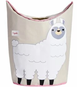 3 Sprouts Laundry Hamper - Llama