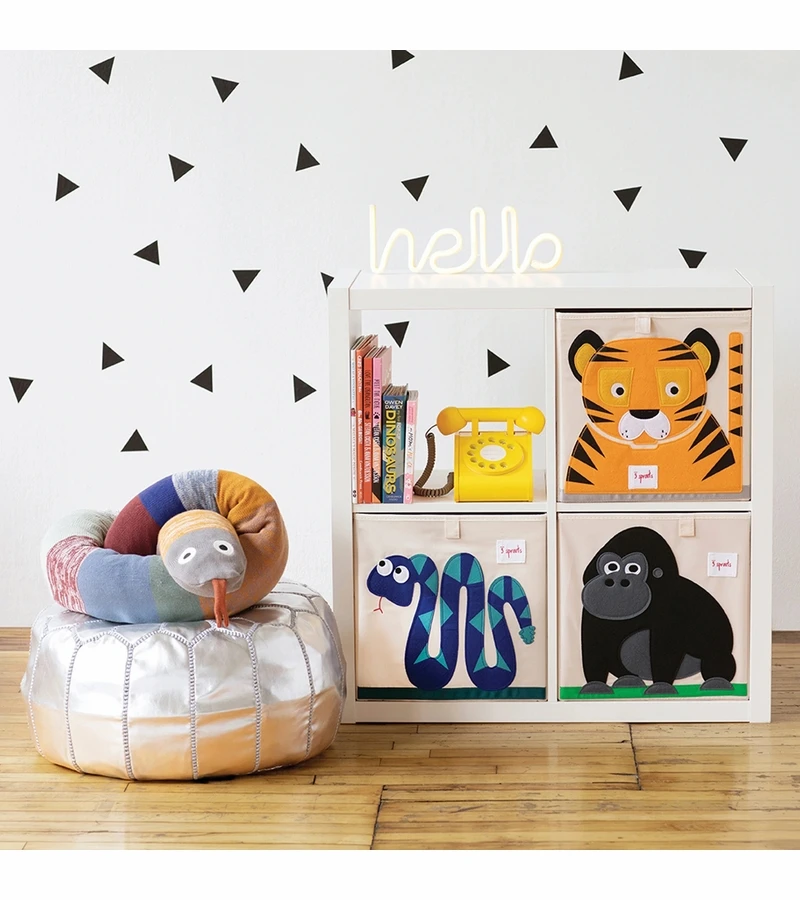 3 Sprouts Storage Box - Tiger 4 3 Sprouts Storage Box - Tiger - Image 2