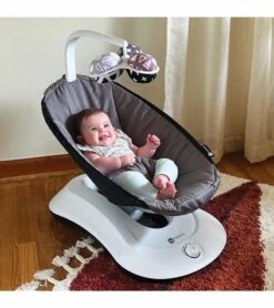 4Moms RockaRoo 2 Baby Rocker - Graphite -Little Unicorn Store 4moms rockaroo 2 baby rocker graphite 79