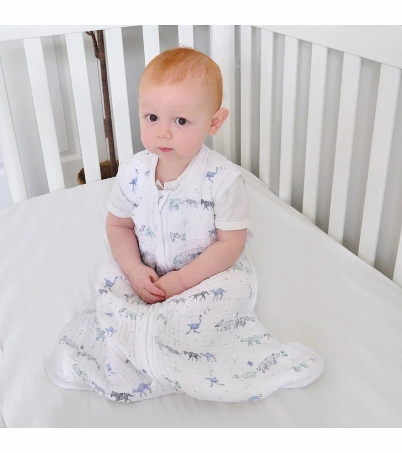 Aden + Anais Classic Sleeping Bag - Rising Star Follow The Stars (6-18 Months) 5 Aden + Anais Classic Sleeping Bag - Rising Star Follow The Stars (6-18 Months) - Image 3