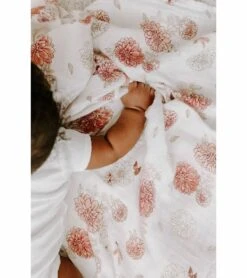 Aden + Anais Classic Swaddle Wraps, 4 Pack - Dahlias -Little Unicorn Store aden anais classic swaddle wraps 4 pack dahlias 178
