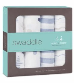 Aden + Anais Classic Swaddle Wraps, 4 Pack - Rock Star 9 Aden + Anais Classic Swaddle Wraps, 4 Pack - Rock Star -Little Unicorn Store aden anais classic swaddle wraps 4 pack rock star 33