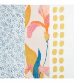 Aden + Anais Silky Soft Swaddles - 3-Pack - Marine Gardens -Little Unicorn Store aden anais silky soft swaddles 3 pack marine gardens 130