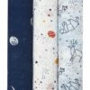 Aden + Anais Silky Soft Swaddles - 3-Pack - Stargaze -Little Unicorn Store aden anais silky soft swaddles 3 pack stargaze 149