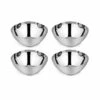 Ahimsa Stainless Steel Smart Snacking Bowls (Set Of 4) - Classic -Little Unicorn Store ahimsa stainless steel smart snacking bowls set of 4 classic 6
