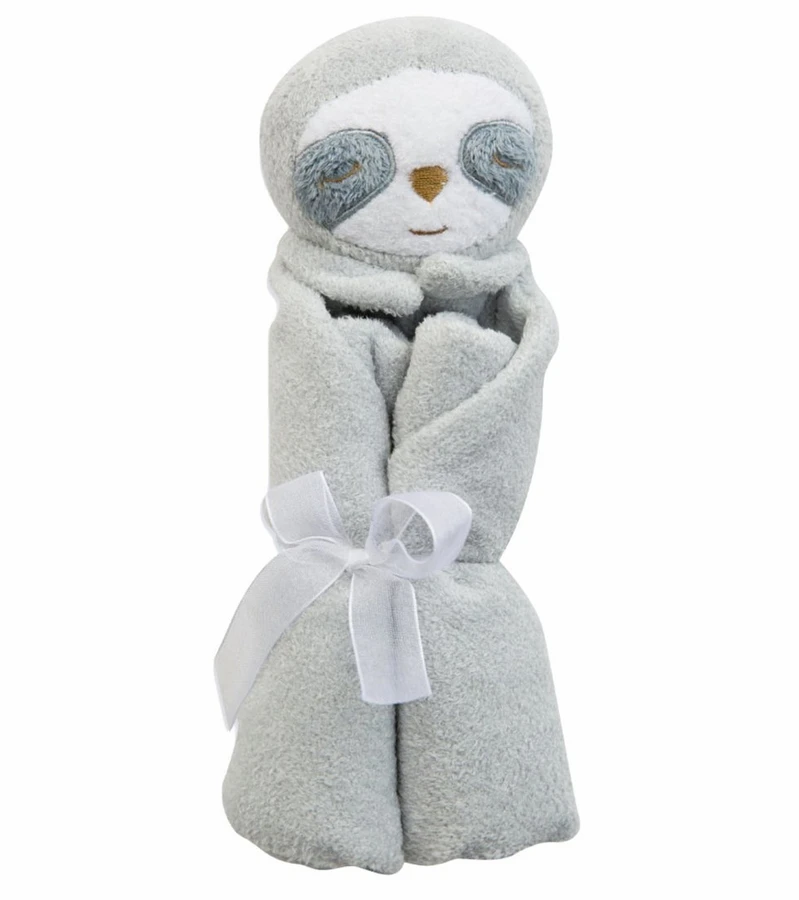 Angel Dear Blankie - Grey Sloth 4 Angel Dear Blankie - Grey Sloth - Image 2