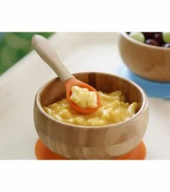 Avanchy Bamboo Stay Put Suction Baby Bowl + Spoon - Blue 9 Avanchy Bamboo Stay Put Suction Baby Bowl + Spoon - Blue -Little Unicorn Store avanchy bamboo stay put suction baby bowl spoon blue 201