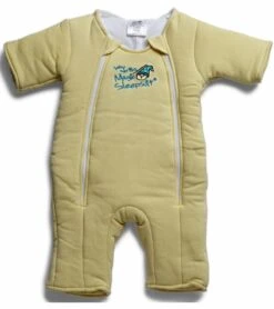 Baby Merlin Magic Sleep Suit, Cotton - 6-9 Months - Yellow (Large)