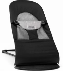 Babybjorn BabyBj?rn Bouncer Balance Soft - Cotton - Black / Granite