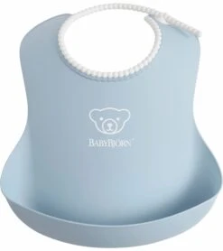 BabyBjorn Baby Bib, Powder Blue