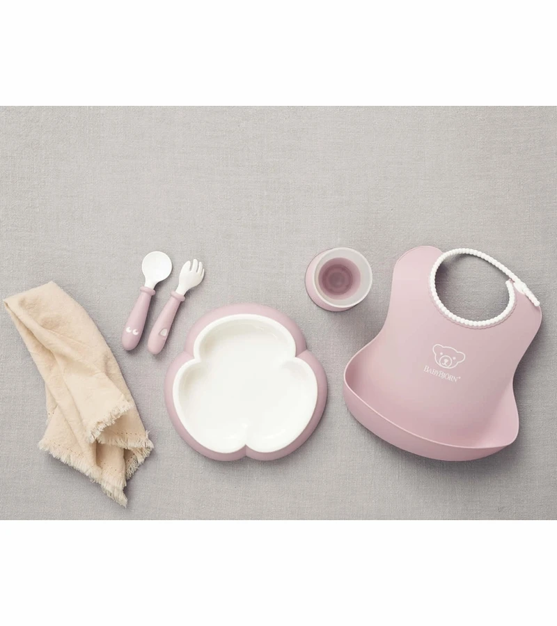 BabyBjorn Baby Dinner Set - Powder Green 6 BabyBjorn Baby Dinner Set - Powder Green - Image 4