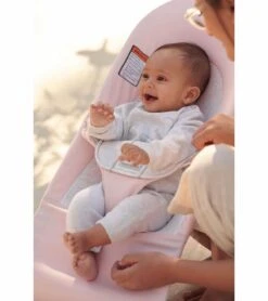 BabyBjorn Bouncer Balance Soft, Cotton Jersey - Light Pink / Grey -Little Unicorn Store babybjorn bouncer balance soft cotton jersey light pink grey 107