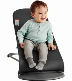 BabyBjorn Bouncer Bliss, 3D Jersey - Light Beige / Light Gray Frame -Little Unicorn Store babybjorn bouncer bliss 3d jersey light beige light gray frame 130