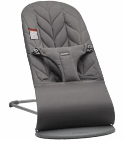 BabyBjorn Bouncer Bliss, Cotton Petal Quilt - Anthracite