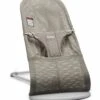 BabyBjorn Bouncer Bliss, Mesh - Gray Beige / Light Gray Frame -Little Unicorn Store babybjorn bouncer bliss mesh gray beige light gray frame 116