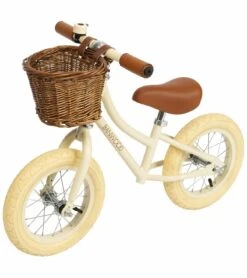 Banwood First Go Balance Bike - Cream -Little Unicorn Store banwood first go balance bike cream 130