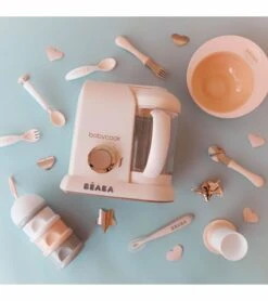 Beaba Babycook Solo Limited Edition Baby Food Blender - Rose Gold -Little Unicorn Store beaba babycook solo limited edition baby food blender rose gold 30