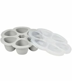 BEABA Multiportions 3oz Silicone Tray - Cloud