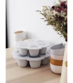 BEABA Multiportions 3oz Silicone Tray - Cloud -Little Unicorn Store beaba multiportions 3oz silicone tray cloud 115