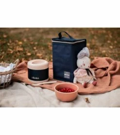 BEABA Stainless Steel Insulated Jar, 16 Oz - Light Pink / Midnight 7 BEABA Stainless Steel Insulated Jar, 16 Oz - Light Pink / Midnight -Little Unicorn Store beaba stainless steel insulated jar 16 oz light pink midnight 9