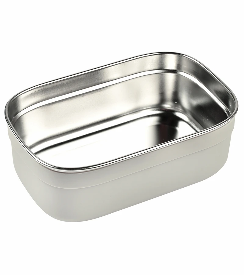 BEABA Stainless Steel Lunch Box - Rain 5 BEABA Stainless Steel Lunch Box - Rain - Image 3