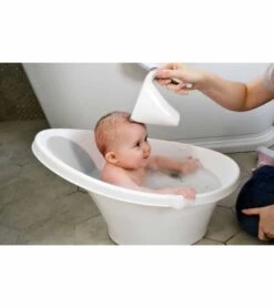 BEABA X Shnuggle Baby Bath - Grey -Little Unicorn Store beaba x shnuggle baby bath grey 135