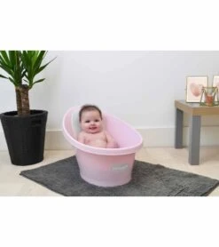 BEABA X Shnuggle Baby Bath - Rose -Little Unicorn Store beaba x shnuggle baby bath rose 94