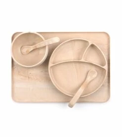 Bella Tunno Wood Wonder Plate -Little Unicorn Store bella tunno wood wonder plate 121