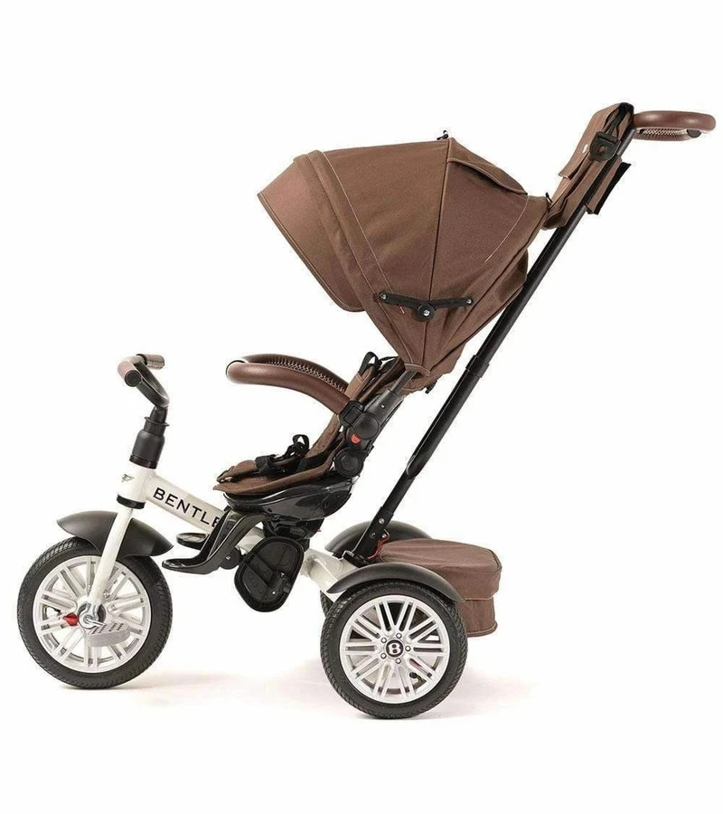 Bentley 6-in-1 Baby Stroller / Kids Trike - Satin White 5 Bentley 6-in-1 Baby Stroller / Kids Trike - Satin White - Image 3