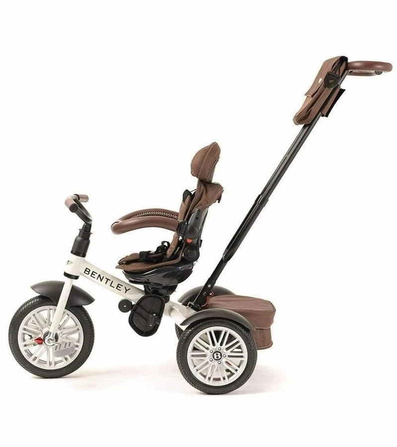 Bentley 6-in-1 Baby Stroller / Kids Trike - Satin White 7 Bentley 6-in-1 Baby Stroller / Kids Trike - Satin White - Image 5