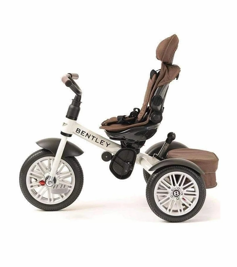 Bentley 6-in-1 Baby Stroller / Kids Trike - Satin White 8 Bentley 6-in-1 Baby Stroller / Kids Trike - Satin White - Image 6