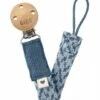 BIBS Pacifier Clip - Petrol/Baby Blue