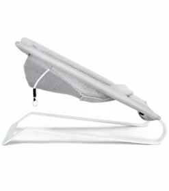 Bombol Bamboo 3D Knit Bouncer - Pebble Grey -Little Unicorn Store bombol bamboo 3d knit bouncer pebble grey 184