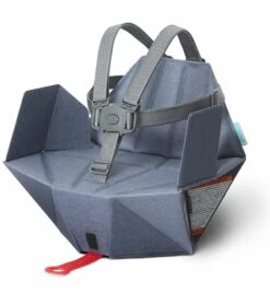 Little Unicorn Store 5 Bombol Pop-Up Booster Chair - Denim Blue