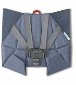 Bombol Pop-Up Booster Chair - Denim Blue -Little Unicorn Store bombol pop up booster chair denim blue 207