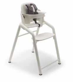 Bugaboo Giraffe Complete High Chair + Newborn Set Bundle - White / Polar White -Little Unicorn Store bugaboo giraffe complete high chair white 60