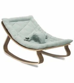 Charlie Crane LEVO Baby Rocker - Walnut / Farrow