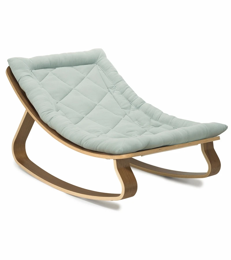 Charlie Crane LEVO Baby Rocker - Walnut / Farrow 4 Charlie Crane LEVO Baby Rocker - Walnut / Farrow - Image 2