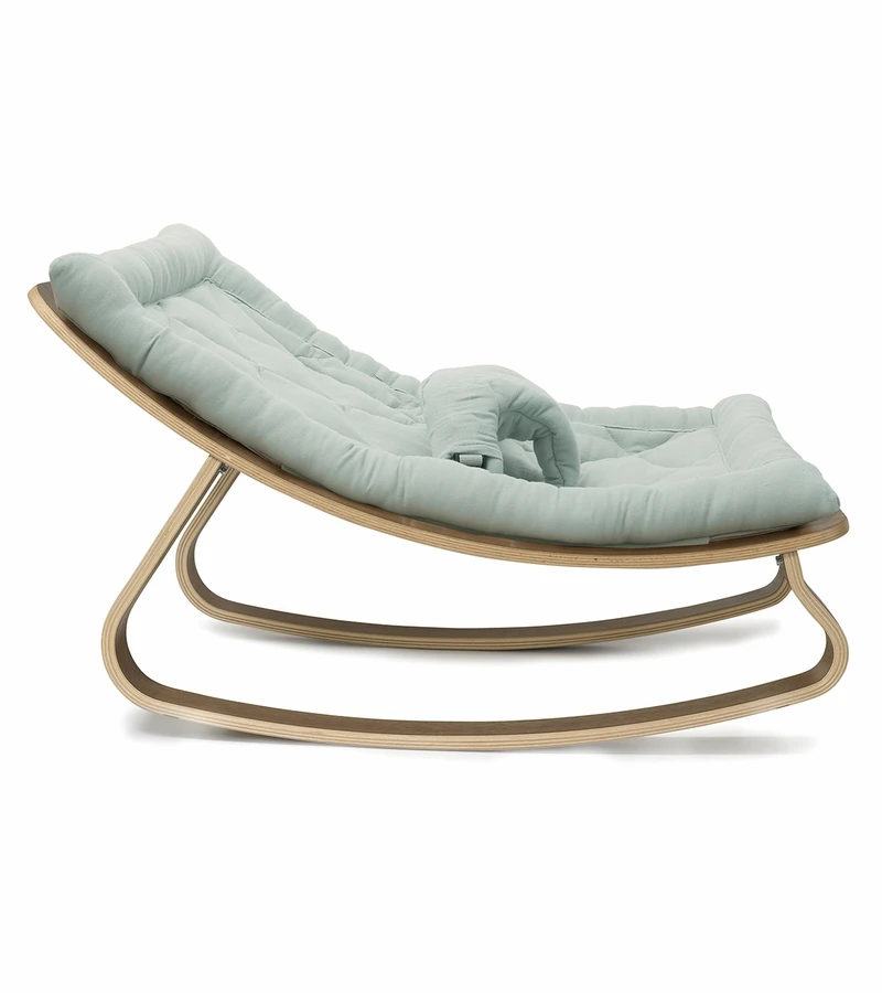 Charlie Crane LEVO Baby Rocker - Walnut / Farrow 5 Charlie Crane LEVO Baby Rocker - Walnut / Farrow - Image 3