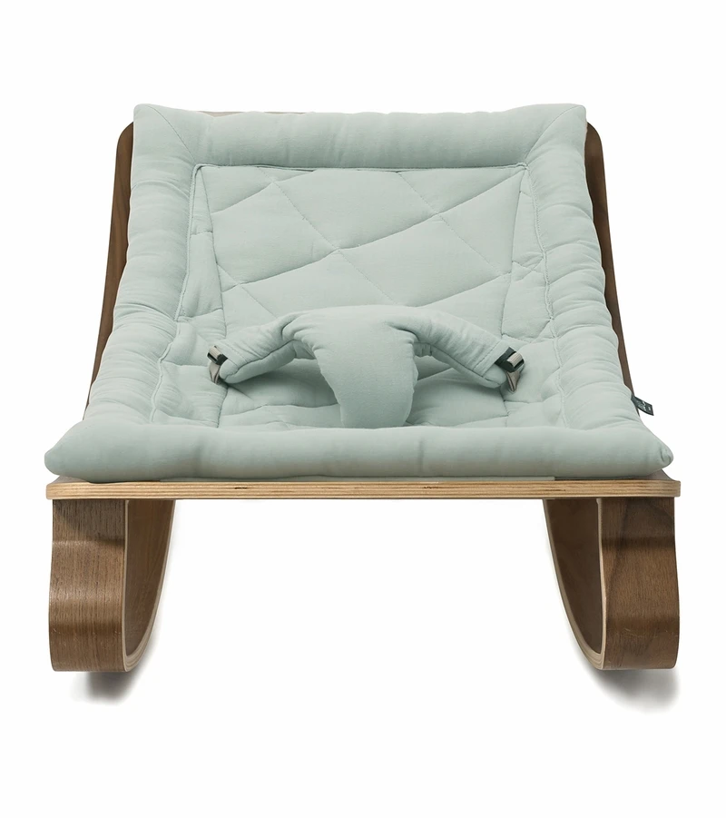 Charlie Crane LEVO Baby Rocker - Walnut / Farrow 6 Charlie Crane LEVO Baby Rocker - Walnut / Farrow - Image 4