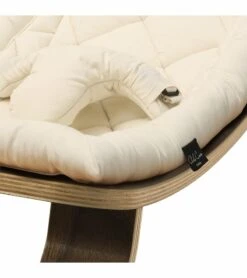 Charlie Crane LEVO Baby Rocker - Walnut / Organic White -Little Unicorn Store charlie crane levo baby rocker walnut organic white 112