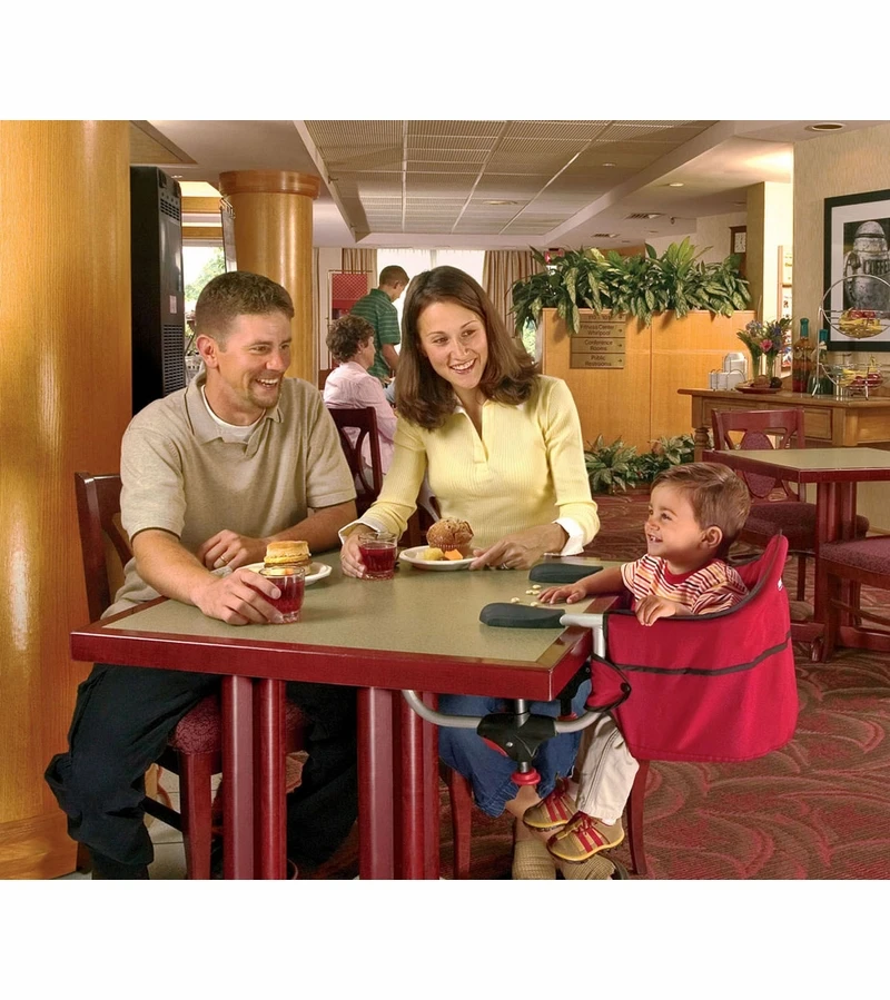 Chicco Caddy Hook On Table Chair - Red 4 Chicco Caddy Hook On Table Chair - Red - Image 2