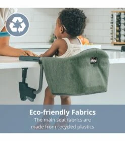 Chicco FastLock Hook-On Table Chair - Moss -Little Unicorn Store chicco fastlock hook on chair moss 10