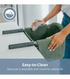 Chicco FastLock Hook-On Table Chair - Moss -Little Unicorn Store chicco fastlock hook on chair moss 13