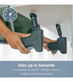 Chicco FastLock Hook-On Table Chair - Moss -Little Unicorn Store chicco fastlock hook on chair moss 9