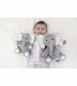 Cloud-B Cloud B Elliot Elephant White Noise Plush -Little Unicorn Store cloud b elliot elephant white noise plush 9
