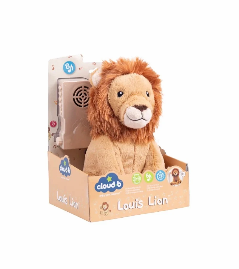 Cloud-B Cloud B Louis Lion Smart Sensor White Noise Plush 9 Cloud-B Cloud B Louis Lion Smart Sensor White Noise Plush - Image 7