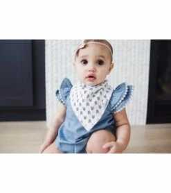 Copper Pearl Baby Bandana Bibs, 4 Pack - Alta -Little Unicorn Store copper pearl baby bandana bibs 4 pack alta 256