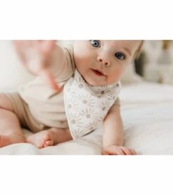 Copper Pearl Baby Bandana Bibs, 4 Pack - Bliss 12 Copper Pearl Baby Bandana Bibs, 4 Pack - Bliss -Little Unicorn Store copper pearl baby bandana bibs 4 pack bliss 141