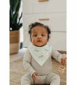 Copper Pearl Baby Bandana Bibs, 4 Pack - Bogey -Little Unicorn Store copper pearl baby bandana bibs 4 pack bogey 11